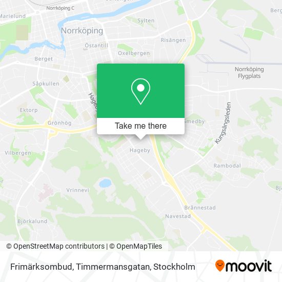 Frimärksombud, Timmermansgatan map