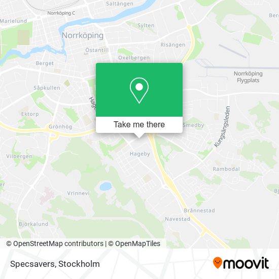 Specsavers map