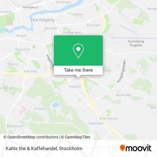 Kahls the & Kaffehandel map