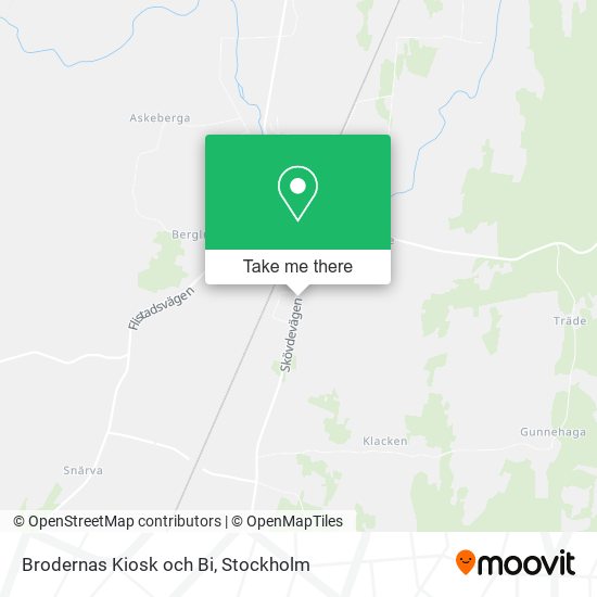 Brodernas Kiosk och Bi map