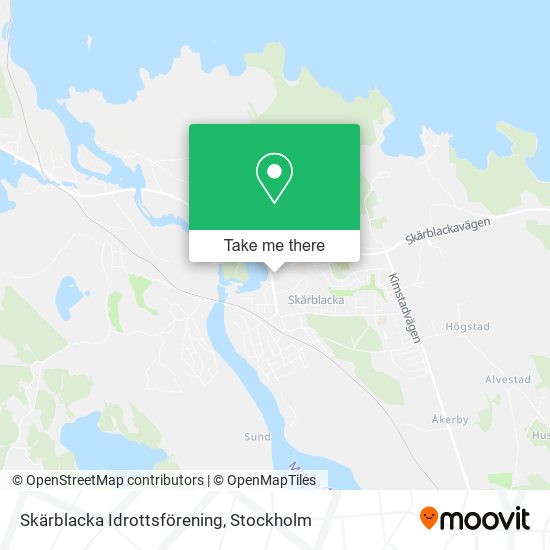 Skärblacka Idrottsförening map