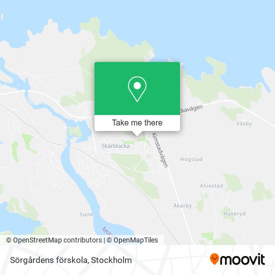 Sörgårdens förskola map