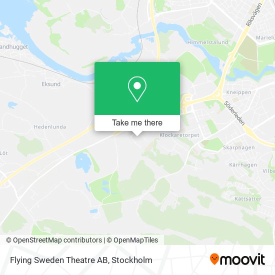 Flying Sweden Theatre AB map