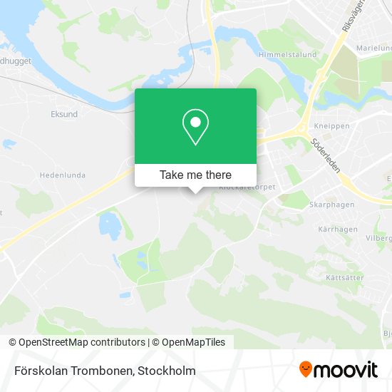 Förskolan Trombonen map