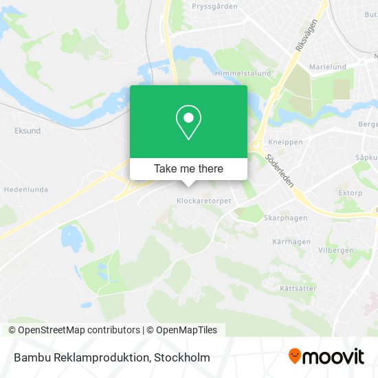 Bambu Reklamproduktion map