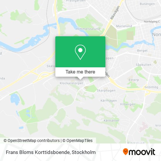 Frans Bloms Korttidsboende map