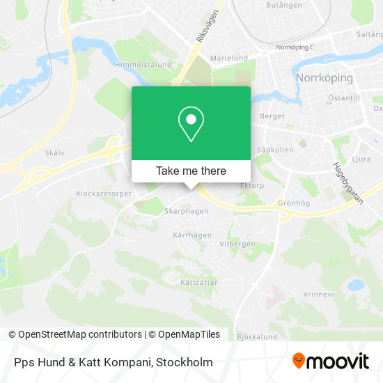 Pps Hund & Katt Kompani map