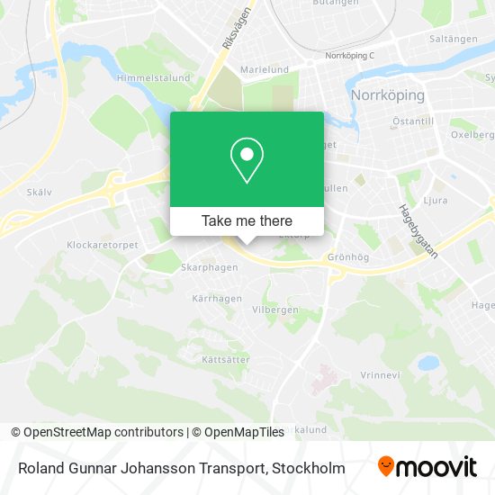 Roland Gunnar Johansson Transport map