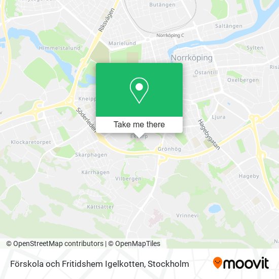 Förskola och Fritidshem Igelkotten map