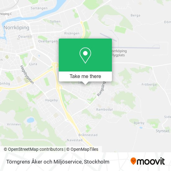 Törngrens Åker och Miljöservice map