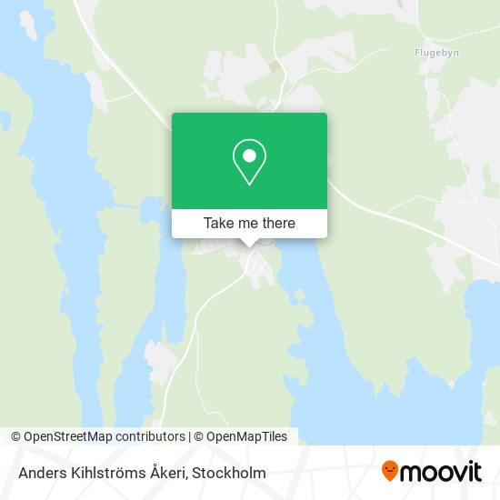 Anders Kihlströms Åkeri map