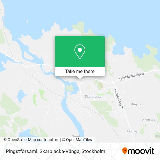 Pingstförsaml. Skärblacka-Vånga map