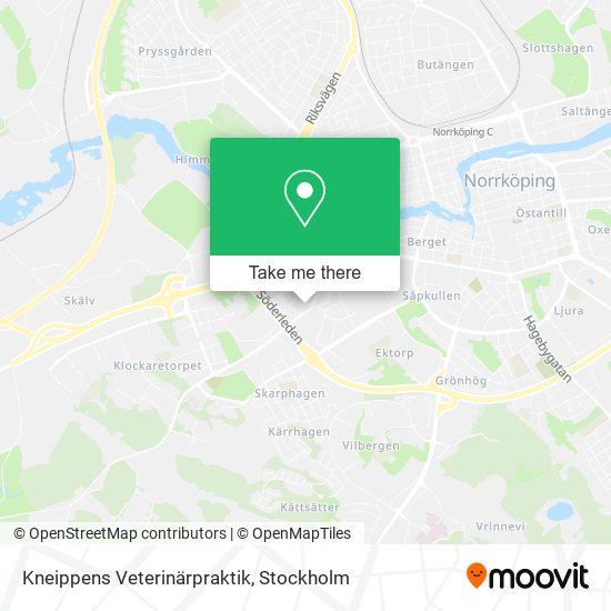 Kneippens Veterinärpraktik map