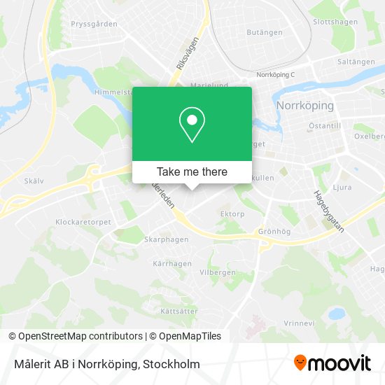 Målerit AB i Norrköping map