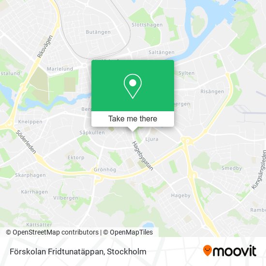 Förskolan Fridtunatäppan map