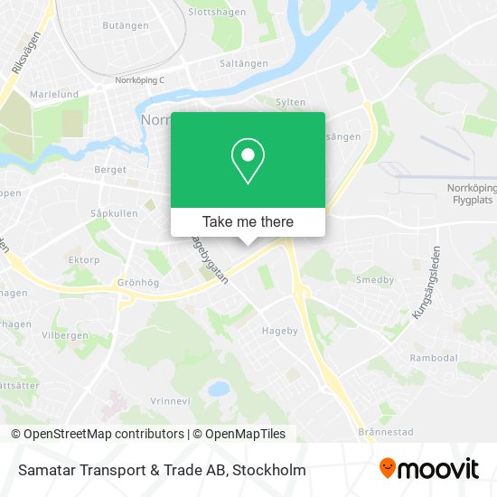 Samatar Transport & Trade AB map