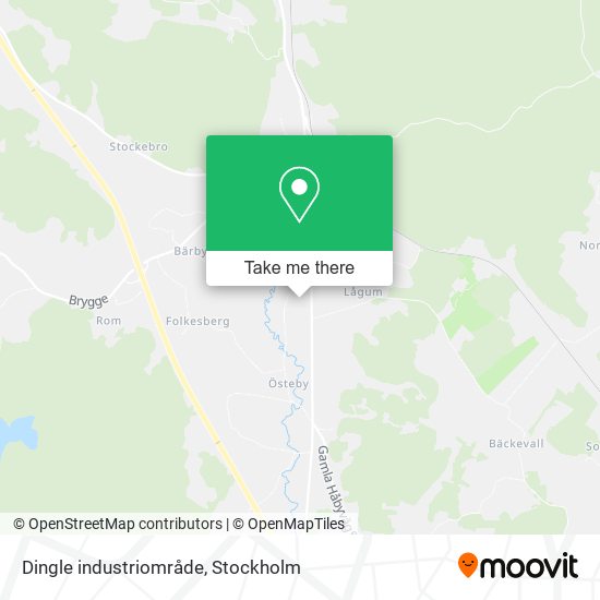 Dingle industriområde map