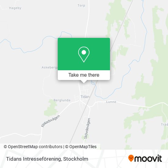 Tidans Intresseförening map