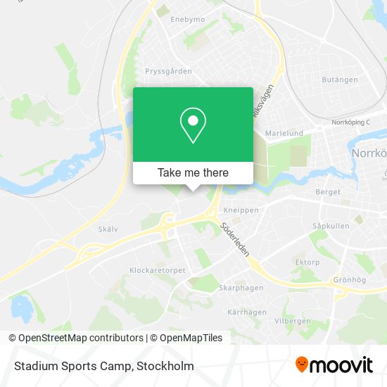 Stadium Sports Camp map