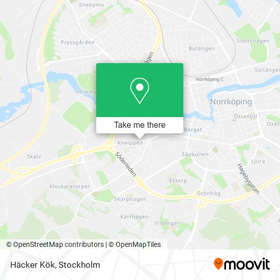 Häcker Kök map