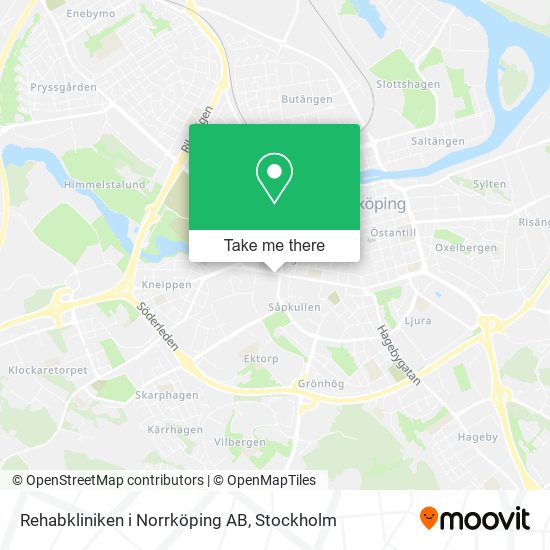 Rehabkliniken i Norrköping AB map