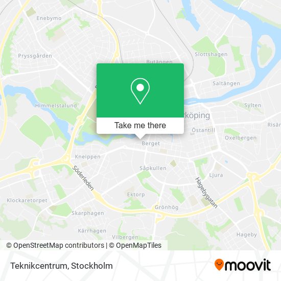 Teknikcentrum map