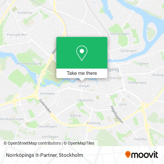 Norrköpings It-Partner map