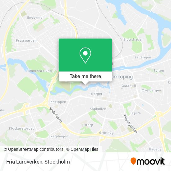 Fria Läroverken map