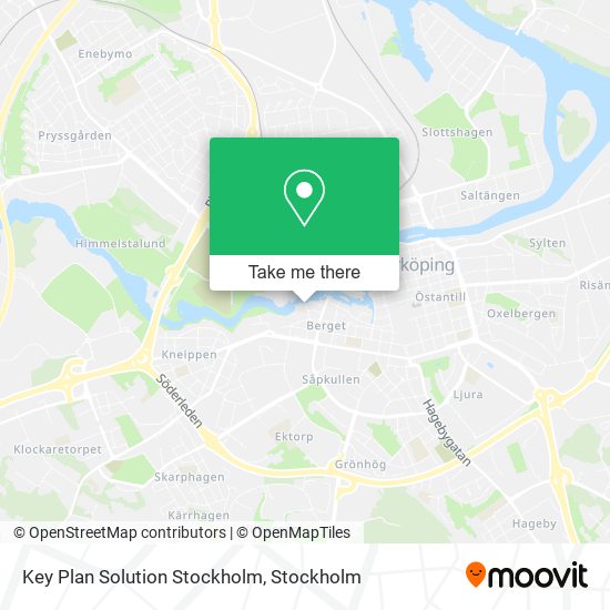 Key Plan Solution Stockholm map