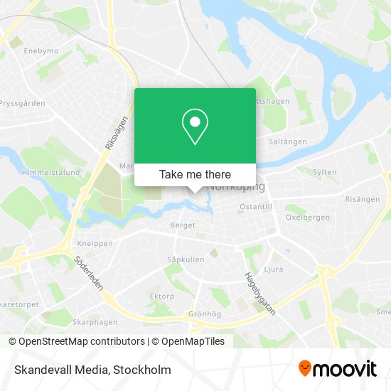 Skandevall Media map