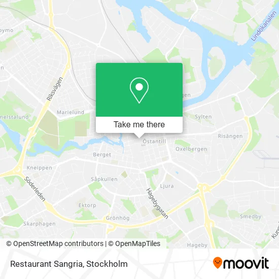 Restaurant Sangria map