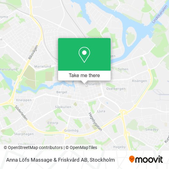 Anna Löfs Massage & Friskvård AB map
