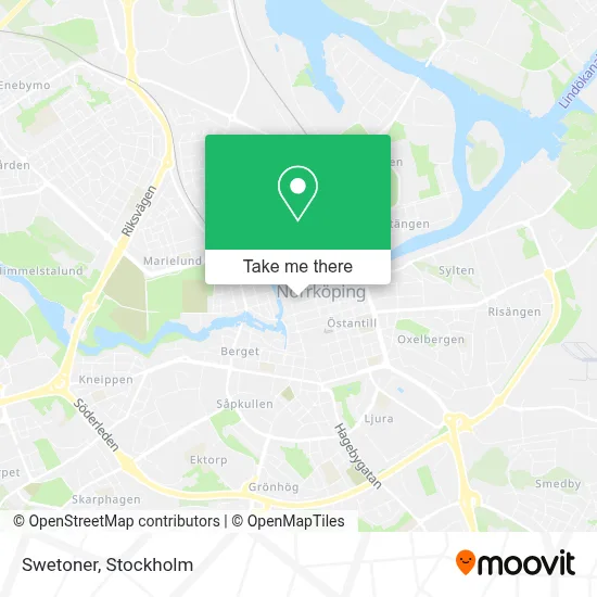 Swetoner map