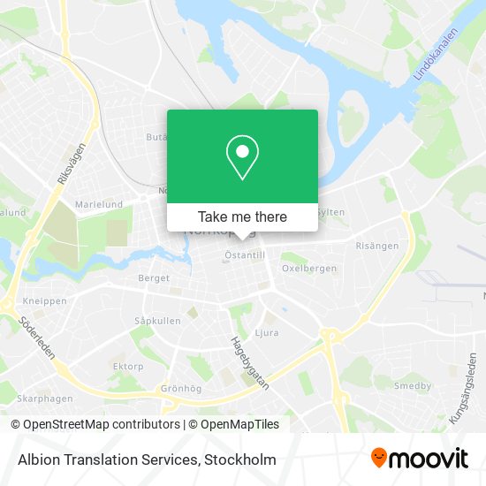 Albion Translation Services map