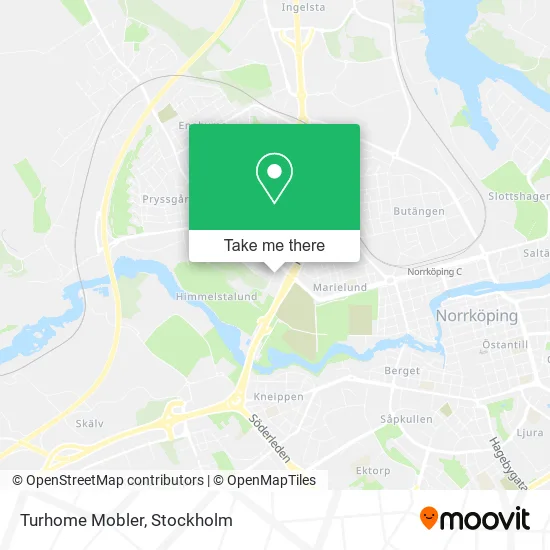 Turhome Mobler map