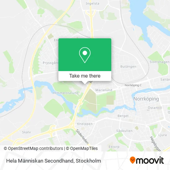 Hela Människan Secondhand map