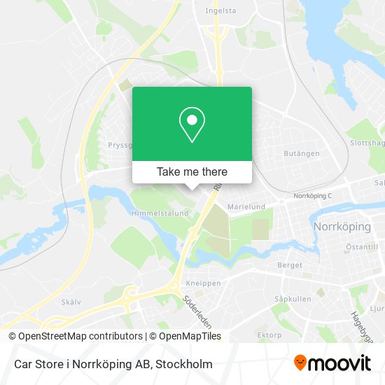 Car Store i Norrköping AB map