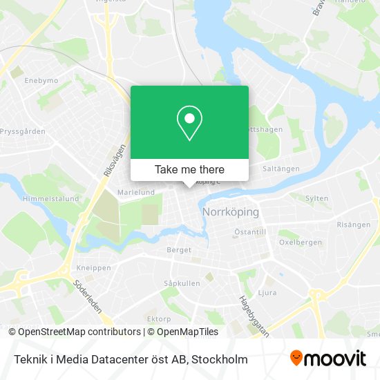 Teknik i Media Datacenter öst AB map