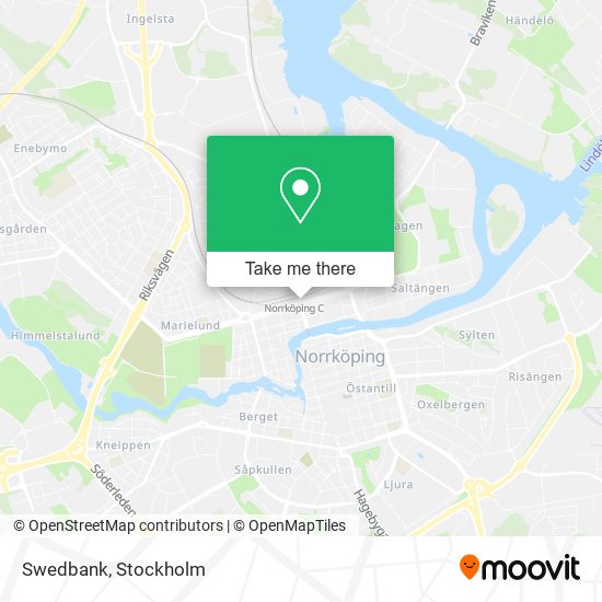 Swedbank map