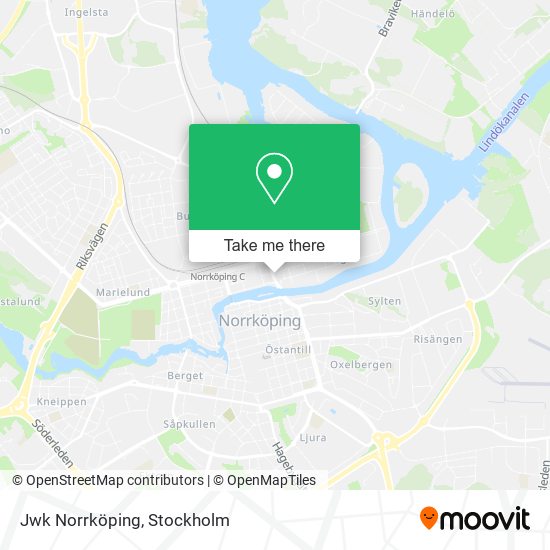 Jwk Norrköping map