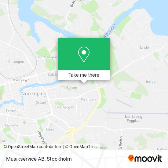 Musikservice AB map