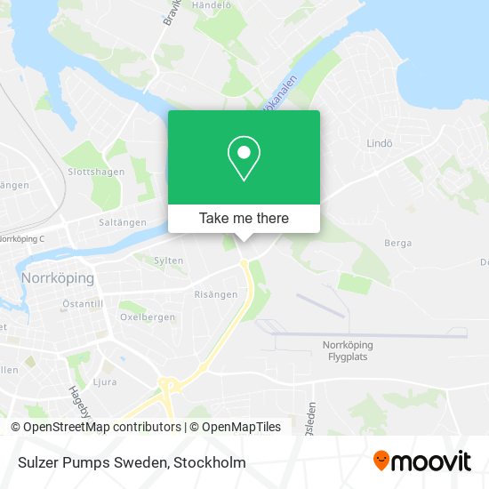 Sulzer Pumps Sweden map