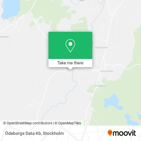 Ödeborgs Data Kb map