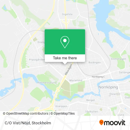 C/O Vist/Nöjd map