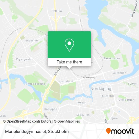 Marielundsgymnasiet map