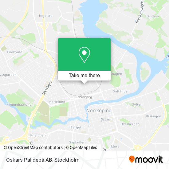 Oskars Palldepå AB map