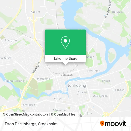 Eson Pac Isbergs map