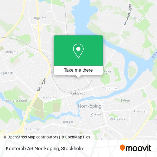 Kontorab AB Norrkoping map