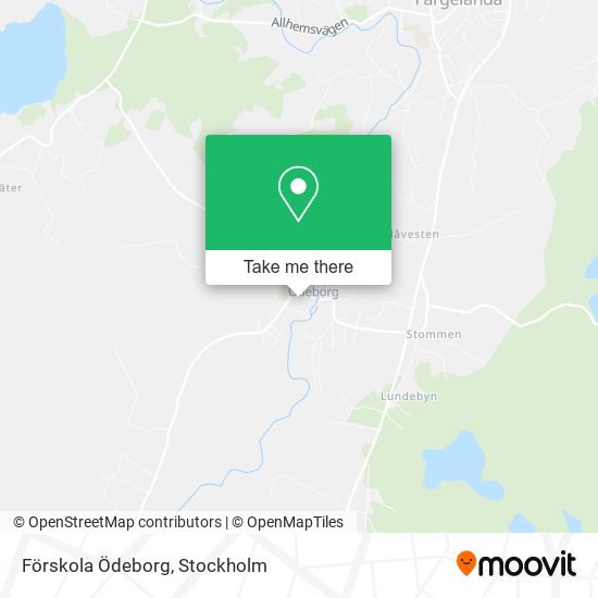 Förskola Ödeborg map