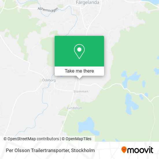 Per Olsson Trailertransporter map